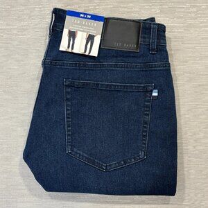 Ted Baker Jeans Mens 36 x 30 Straight Leg Regular Fit Medium Wash Denim Pants